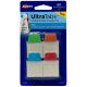 Ultra Tabs Margin Colores Neón 6.3 x 2.5cm paq 24 pzas