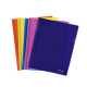 Folder plástico tamaño carta con costilla delgada 7mm colores surtidos c&5 pz Smart
