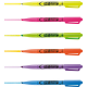 Resaltador/Marcatextos, tipo bolígrafo, Multicolor, punta cincel, Blister, 6 pz
